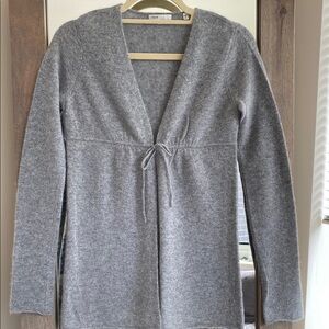 Vince Cashmere Tie Front Cardigan